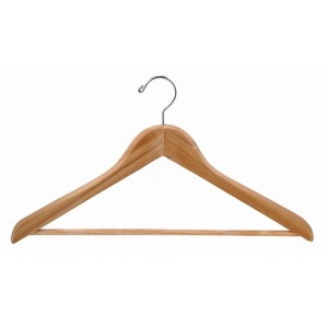 17" Aromatic Red Cedar Curved Luxury Suit Hanger