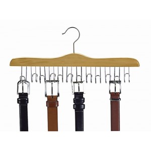 The Ultimate Wooden Belt Hanger